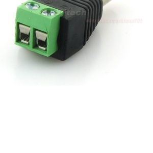 Conectores Dc Jack De Poder Para Cám De Vigilancia Par