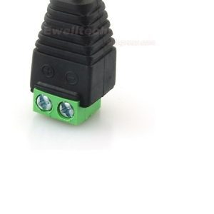 Conectores Dc Jack De Poder Para Cám De Vigilancia Par