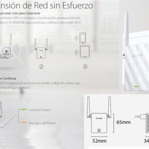 Amplificador Repetidor Wifi 300mbps 2.4ghz Tlwa855re Tplink