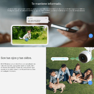 CÁMARA WIFI IP 1080P CS-C3TN(2MP) EXTERNA AUDIO EZVIZ