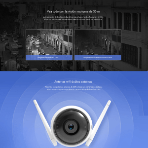 CÁMARA WIFI IP 1080P C3W CS-CV310-A0-1B2WFR EXTERNA AUDIO EZVIZ