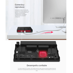SWITCH Gigabit 8 PUERTOS 10/100/1000 Mbps MERCUSYS MS108G