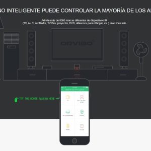 Control Remoto Universal Inteligente Wifi Ir Orvibo ORV-CT10W-B1VO