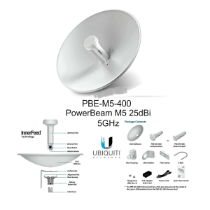 PowerBeam M5-400 Antena 25 dBi 5GHz PBE-M5-400 Ubiquiti
