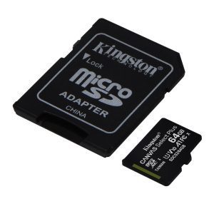 Memoria Kingston micro SD class 10 SDCS2/64GB canvas original