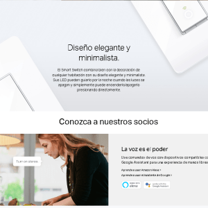 Interruptor de luz Wi-Fi inteligente 1 boton HS200 TP-LINK