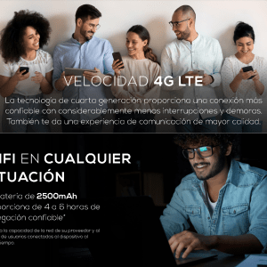 Router portatil WIFI CHIP LOGIC ML8 MIFI 4G